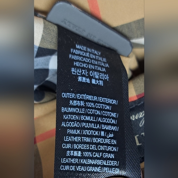 Burberry Women's Shoulder Bag Tote Nova Check Rainbow Pride Italy 19" x 15.5" - Picture 7 of 15